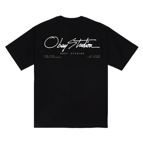 Obey Ανδρική κοντομάνικη μπλούζα Studios 3 Decades Tee